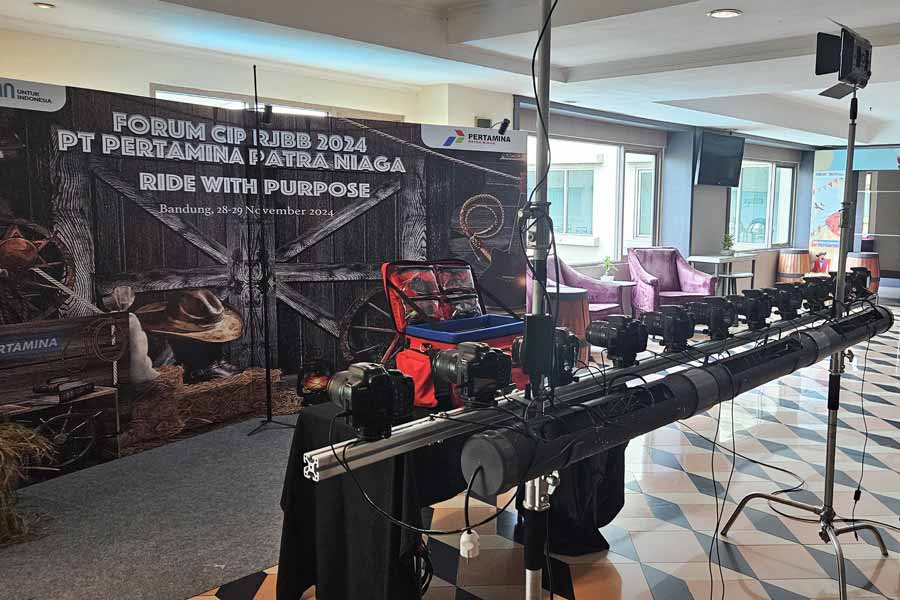 Seru Banget! Photobooth 180 Matrix Event PT Pertamina di Bandung